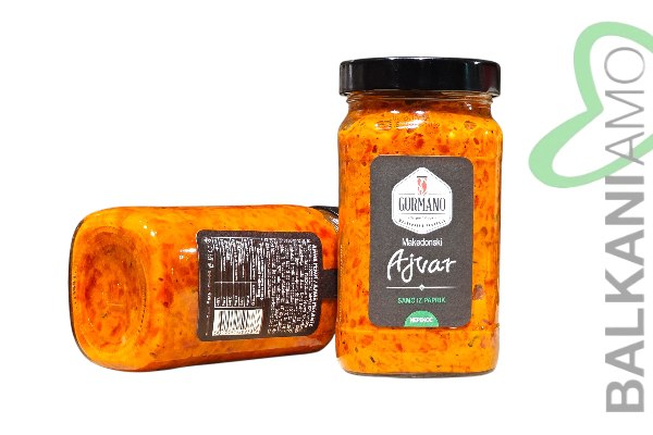 Ajvar Mild Dolce 490G Premium Gurmano